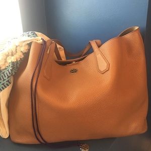 Authentic Tory Burch Leather Tote